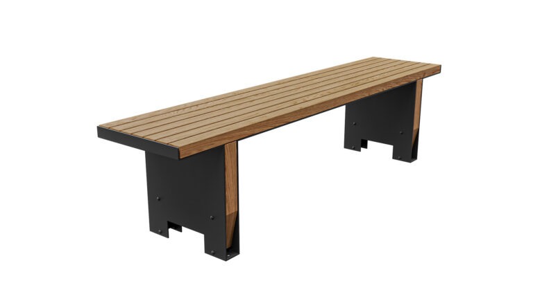 Photorealistic 3D visualization of a wooden table highlighting detailed wood grain texture and surface finish, created by Nordic Render.